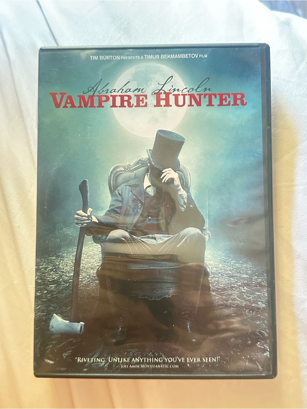 Abraham Lincoln Vampire Hunter DVD